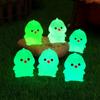Paisagem em Miniatura Transfronteiriça Tigela Criativa que Brilha no Escuro Figurinhas de Galinha Decorações DIY Acessórios de Sacola Surpresa Mini Enfeites de Mesa