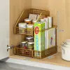 Estante de Almacenamiento para Película Conservadora Gabinete Estante de Almacenamiento de Acabado Puerta de Gabinete Interior Agujero de Cocina Colgante de Pared Artefacto de Almacenamiento