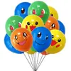 Globos de Látex de 12 Pulgadas Transfronterizos: Spider-Man, Pokemon, Patrulla Canina, Mario, Marvel, Varios Globos de Dibujos Animados