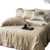 Juego de 4 piezas de colcha de verano de jacquard Tencel Lenzing de alta gama, 100 unidades, colcha refrescante para aire acondicionado, colcha de seda refrescante, lavable a máquina+
