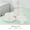 Soporte para exhibir postres, mesa para la hora del té, juego de mesa de postres, bandeja para pasteles y bocadillos de la hora del té, plato de exhibición para cumpleaños y bodas