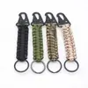 Hebilla de Escalada de Paracord de Siete Hilos Colgante Tejido Llavero Pico de Águila Paracord de Siete Hilos Joyería de Paracord Tejido Llavero