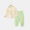 Conjunto de Ropa Interior de Cintura Alta para Bebé Sin Varillas Ropa Suave para Recién Nacidos Niños y Niñas Ropa de Otoño Pantalones de Otoño Ropa para Bebé Lindo