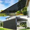 Rede de Sombreamento Preta, Rede de Proteção Solar, Tecido de Sombreamento Criptografado e Espessado, Proteção Solar e Isolamento Térmico, Rede Solar Externa para Estufa