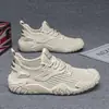Zapatos de Hombre Talla Grande, Zapatos Deportivos de Malla Fina de Verano, Zapatos Transpirables Fly-Knit, Zapatos para Hombre de Exterior, Zapatos Casuales Versátiles Resistentes al Desgaste con Suela Gruesa para Hombre