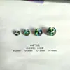 Pintura Acrílica Padrão Contas Redondas Contas Soltas DIY Material para Miçangas Pulseira Colar Chaveiro Pingente Acessórios