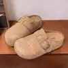 Pantuflas Birkenstock de Plataforma para Mujer con Aumento Interno de Altura, para Uso en Exteriores, Suela Gruesa, 2026, Transpirables, Punta Cerrada, sin Cierre, Zapatos Individuales de Velcro