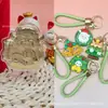 Oro Puro 999 Dios de la Riqueza Colgante de Oro Popular Serie Navideña Cordón Transmisión en Vivo de Tiktok Nuevo Modelo
