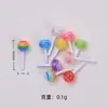 Tarro de Paletas de Gato Juguetes Comestibles Hecho a Mano DIY Accesorios de Resina Pegamento de Crema Botella de Vidrio Pequeños Accesorios Paquete de Materiales Venta al por Mayor