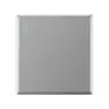 Panel de enchufe de interruptor universal multi-cinco orificios USB para pared doméstica, tipo 86, gris, plano, ultra-delgado, una apertura, control único