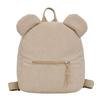 Mochila casual simples personalizada de veludo cotelê 2024 outono nova moda de veludo cotelê bolsa transversal feminina para deslocamento