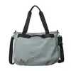 Bolsa Tote Grande de Gran Capacidad Casual Simple Portátil Bolso de Hombro Plegable de Moda Versátil Bolso Cruzado Ligero para Estudiantes Mujeres