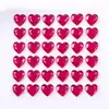 Pegatinas de Diamantes para Niños Dibujos Animados Princesa Femenina Corazón Estéreo 3D Pegatinas de Piedras de Cristal Preescolar Recompensa Pegatinas Pequeñas