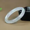 Pulsera de Hielo de Jade Natural Pulsera de Jade Danqing Tinta Material Gobi Gris Hielo Pulsera de Jade para Mujer Regalo Al Por Mayor