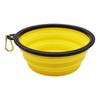 Tazón para Perro de Exterior al Mayoreo Tazón Plegable Portátil para Mascota Tazón para Comida Lenta Tazón Colgante de Silicona para Perro Tazón para Gato Vaso para Agua Lavabo para Agua para Mascota