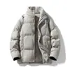 Novas Jaquetas de Algodão Tendência para Casais, Masculinas e Femininas, Jaquetas de Algodão Largas para Outono e Inverno, Jaquetas de Algodão Masculinas, Versáteis Casuais da Moda