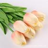 Tulipán sensación hidratante Tulipán flor artificial decoración del hogar bonsái arreglo floral flor artificial accesorios para fotografía al por mayor