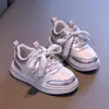 Tenis Bajos para Niñas Mayores, Zapatos Blancos, Nuevo Estilo Otoño 2025, Zapatos Deportivos Versátiles y Elegantes para Niños