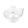 Cuenco Antideslizante Inclinado para Beber y Comer Gatos, Individual/Doble Cuenco, Cuenco con Orejas de Gato, Cuenco Grande para Agua, Cuenco con Patas Altas para Proteger la Columna Cervical, Doble Cuenco