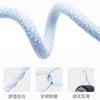 Cable de Carga Rápida Uno a Tres de 66W Trenzado Macaron Tres en Uno Cable de Datos Adecuado para Cable de Carga para Teléfono Móvil Apple y Huawei