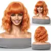 Moda Europeia e Americana Franja de Ar Cabelo Cacheado Ondulação d'Água Cor de Venda Quente na África Cabelo Cacheado Headset