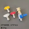 Lavadora de Alta Presión de Venta Caliente Transfronteriza Manguera Wappluswap Conexión de Unión 1/4 Interruptor Boquilla de Abanico de Alta Presión Colorida