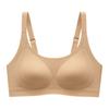 Sujetador deportivo de látex tipo chaleco ajustable, sin aros de acero, para mujer, con fruncido en el pecho y sujeción de parammary, antiflacidez.