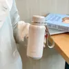 Taza de Agua Aislada Casual de Gran Capacidad para Mujeres Nueva 2025 con Tapa para Té de Oficina de Mujeres Taza de Acero Inoxidable para Niños