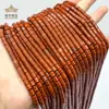 4*4mm Piedra Natural Multiestilo Tubo Redondo Columna Espaciador Cuentas Pulsera Collar Accesorios Semi-Terminados Venta al por Mayor