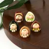 Cubos de Nuez Simulada, Pequeños Adornos de Resina, Joyería DIY, Artículos Simulados de Año Nuevo, Nueces, Dátiles Rojos, Pistachos, Dibujos Animados Estéreo
