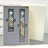 [Empaque de Caja de Regalo] Adecuado para Correa de Reloj Apple Iwatchs12S98765Se, Pulsera de Estrella y Luna, Correa de Cuero para Reloj