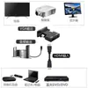 Adaptador HDMI a VGA con audio, decodificador de ordenador, convertidor HDMI hembra a VGA macho para monitor.