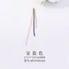 Venta al por mayor de fábrica pendientes diy accesorios de joyería semiacabados materiales gancho de oreja largo pendientes colgantes pendientes pendientes tapones para los oídos