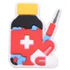 Cuidados Médicos Transfronteiriços Pequenas Joias Decorativas Patch de Pvc Macio Broche Grampo de Cabelo Capa de Celular Desenho Animado Acessórios DIY