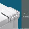 Protectores de Esquina de Vidrio Plástico, Protectores de Esquina Anticolisión para Mesa de Centro, Protectores de Esquina para Mesas, Muebles Anticolisión de Silicona Transparente