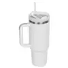 Taza de coche de segunda generación de 40 oz con logotipo, taza de gran capacidad con asa, taza de hielo para coche transfronteriza, taza de agua fría con aislamiento