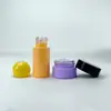 Nuevas botellas de vidrio dispensadoras de muestra de 30 ml 15 ml 10 ml 10 g 5 g botellas de crema portátiles para viajes directas del fabricante