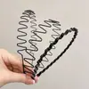 Diadema Unisex de Onda Grande para Mujeres, Diadema Invisible para Lavarse la Cara, Pinza para el Cabello Esencial para Períodos de Transición de Cabello Corto, Accesorio para el Cabello Diadema para Hombres
