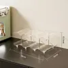 Estante de Almacenamiento para Tazas Soporte de Escritorio para Tazas de Agua Barra de Cocina Mostrador Organizador de Múltiples Niveles con Bloques de Color Ondulados para Tazas de Café y Té