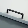Aleación de Aluminio cromo negro arena dorada cepillada muebles amarillo cobre puro oscuro invisible cajón armario puerta manija tirador manija venta al por mayor