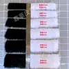Tiras Planas de Piel de Conejo Blanca, Accesorios Hechos a Mano para Ropa, Cheongsam, Adorno de Encaje, Traje Tang, Decoraciones para Zapatos y Sombreros con Cabeza de Tigre, Incrustaciones de Piel