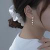 Pendientes de mariposa de piedra lunar de plata de ley 925 para mujer, nuevos pendientes de moda de verano 2023, pendientes de lujo ligeros de alta gama para mujer.
