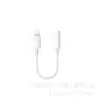 Cable adaptador adecuado para auriculares Apple de 3.5 mm a Lightning, cable convertidor de tarjeta de sonido de micrófono para adaptador de teléfono móvil