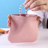 Bolsa de cosméticos portátil à prova d'água de alta qualidade bolsa de batom portátil feminina bolsa de armazenamento de nicho de cosméticos com vedação automática