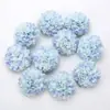Flor de hortensia artificial flor de alta gama realista materiales DIY flores falsas arreglo de escena flores de boda rosa decoración del hogar