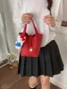 Bolso Cubo de Moda Transfronterizo 2026 para Mujer, Bolso de Hombro Cruzado Individual Estilo Coreano, Bolso Sencillo Casual para el Trabajo