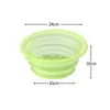 Bandeja de Hielo Grande de Silicona Transfronteriza Molde de Cubitos de Hielo de Grado Alimenticio Molde de Bola de Hielo de Desmoldeo Fácil Congelación Rápida Molde para Hacer Hielo Casero