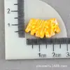 Funda para Teléfono Móvil de Galleta Material de Pan y Pastel Accesorios de Resina Alimentaria Bolsa de Pegamento de Crema Casa de Muñecas Comida Juguete Adornos Accesorios