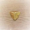 Foshan equipaje ropa equipaje accesorios de ferretería para equipaje: equipaje con cantonera metálica en forma de abanico de 36 mm lisa gruesa brillante