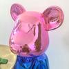 Manualidades, Figura de Oso Violento, Bandeja Grande de Piso para Sala de Estar, Mueble de TV, Junto al Sofá, Decoración de Hogar de Lujo Ligero, Juguete de Moda